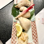 大衆割烹 大黒 - トラフグ白子焼き