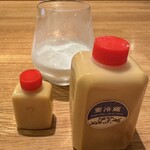 ステーキハウス アパッチ - シェフが自家製マスタードをプレゼントして下さった！