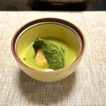 万清楼 - 桜蒸し　うめ鶏　うすい餡