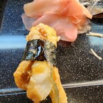 えび寿し - 握り あなご