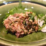 香炉 - いわしのなめろう