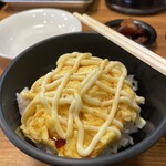 老虎苑 - マヨ&醤油でスクランブルまごかけごはん