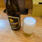 うどんウエスト - 瓶ビール