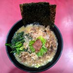 ラーメン 杉田家 - ラーメン並900円+和風トッピング130円