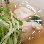 ラーメン巌哲 - 鮪塩(しびしお)