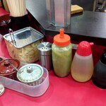 ラーメン 杉田家 - 卓上味変調味料