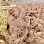 ささら - 豚生姜焼きＵＰ