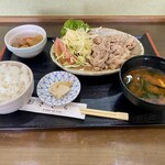 豚生姜焼き定食