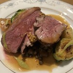 西洋料理店 note - 仔羊もも肉ロースト仔羊のソース