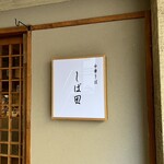 中華そば しば田 - 看板