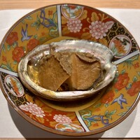 鮨やすぞう。 - あわびの柔らか蒸し