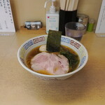 煮干鰮らーめん 圓 - 煮干鰮らーめん着丼