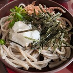 松本蕎麦店 - 薬味をのせて