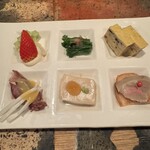 男前料理と五島列島直送の魚 京ばし　無花果 - 