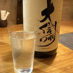 쿠리야 슈치쿠 - 大信州、辛口。　キリッと呑みやすい