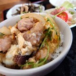 カタヤマ - 自作親子丼