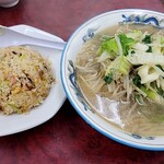 三幸苑 - タンメン＋半チャーハン