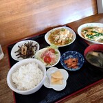 カタヤマ - ダブル玉子とじ (お値段お任せ)。