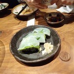 カラカラとちぶぐゎ～ - いかすみのお寿司