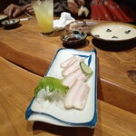 カラカラとちぶぐゎ～ - 豚バラの塩づけ