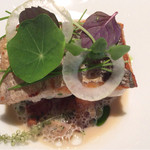 Point - 太刀魚のポワレ　ソースコキヤージュ