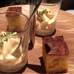 Point - アミューズ上段。