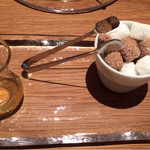 Point - お砂糖とシロップ。