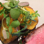 Point - 付け合せのインカの目覚め。