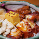 すし哲 - 料理写真:ふんわり穴子とやわらか煮たこ