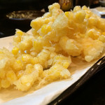 神市 - とうもろこしのかき揚げ