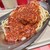 スパゲッティーのパンチョ - 料理写真:☑️ミートソースメガ『よく焼き』(600g)¥890
　※食券を渡す際に『よく焼き』を申告❗️
　※並400g、大盛り500g、メガ600g迄
　　セレクト可能
☑️銘柄豚のメンチカツ¥240