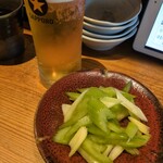 鳥光國 - セロリ浅漬け