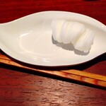 イタリアン食堂 horn - 乾燥おしぼりをお湯で戻すのも面白い！