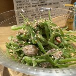 まごめ酒肴 神徳 - 千切りピーマン