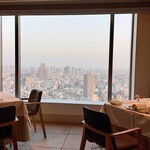 タワーズレストラン クーカーニョ - 日が暮れる前の景色