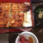 江戸川 なんばウォーク店 - ここの鰻重好きやけど、今日はなんか味薄かったなあ(；-ω-)aﾞ