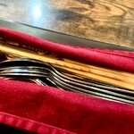 キッチン あずま - カトラリー。