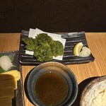 明神丸 本店 - あおさ天ぷら