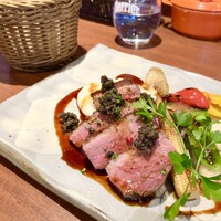 フタツボシ - ◯ 鴨ムネ肉のロースト　トリュフソース
