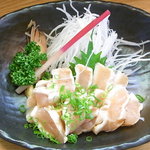 さんなべ - 鶏胸肉のタタキ☆♪