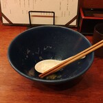 麺処 にぼし香 - ごちそうさまでした