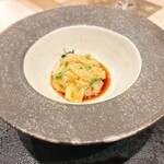 心一 - やりいかあさつきのあん肝和え