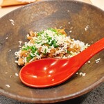 心一 - 本マグロのかまのしぐれ煮ご飯