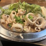 左門 - 仔いかのバター正油炒め