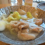 緑亭 - 朝食　鍋焼き料理