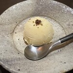 鄙いまとみ - そば茶アイス