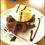 食堂レストランはれるや - ワッフル