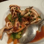 西洋厨房 れんが亭 - 剣先イカのトマト煮