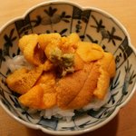 鮨舳 - 瀬戸内の赤雲丹２種