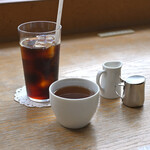 d47食堂 - MOUNT COFFEE No.9 Ice Cold@税込650円、お茶